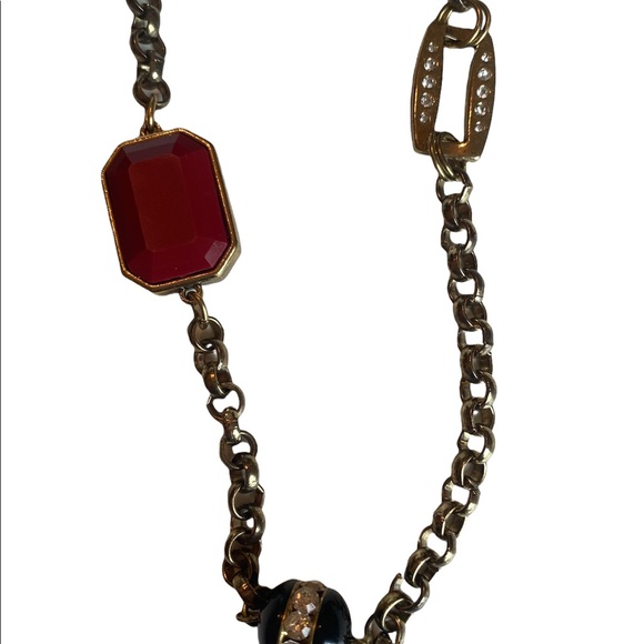 Chico’s Extra Long Gold Tone Necklace - Picture 2 of 11